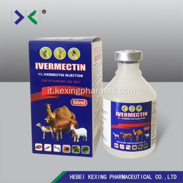 Iniezione Ivermectin 1% Flaconcino di plastica